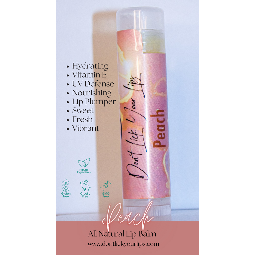 Peach Lip Balm